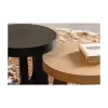 Tala Bijzettafel MDF Rond Naturel 55cm