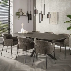 Tanda Eetkamerstoel Hoven taupe