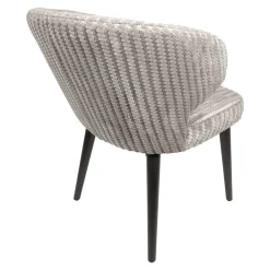 Taro Eetkamerstoel Beige Donkerhout
