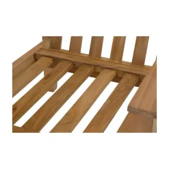 Teak Loungestoel teak met kussen