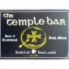 Temple Bar Dublin - metalen bord