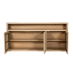 Tenna Dressoir naturel mangohout 180cm