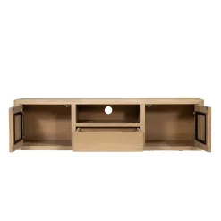 Tenna zwevend Tv meubel naturel mangohout 150cm