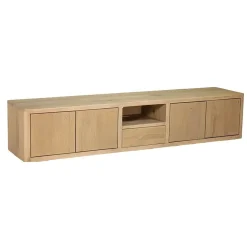 Tenna zwevend Tv meubel naturel mangohout 200cm