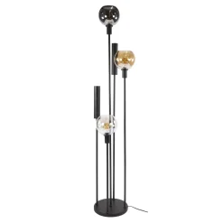 Tessio 5-lichts Vloerlamp Multikleur glas