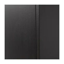 Teun Wandkast smal Grenen zwart 44cm
