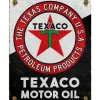 Texaco Motor Oil metalen bord