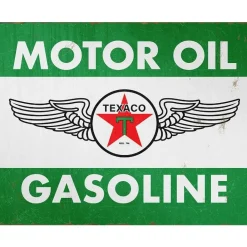 Texaco Oil and Gas metalen bord
