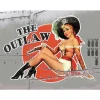The Outlaw - metalen bord