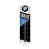 Thermometer binnen BMW Garage logo