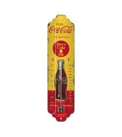 Thermometer binnen Coca Cola fles
