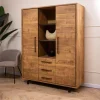 Thornbay Vakkenkast 2 deuren Hout 135cm
