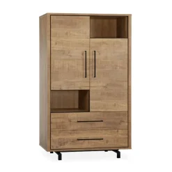 Thornbay Wandkast 2 deuren Hout 110cm
