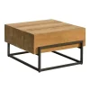 Tiago Bijzettafel Gerecycled Teak Hout 66cm
