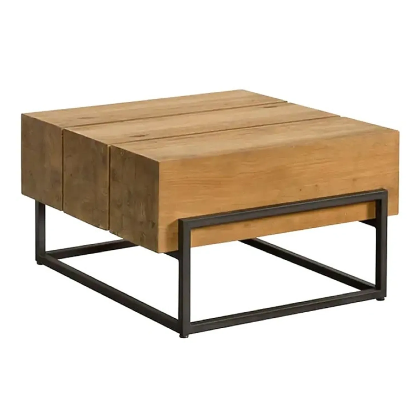 Tiago Bijzettafel Gerecycled Teak Hout 66cm