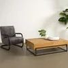 Tiago Salontafel Gerecycled Teak Hout 135cm