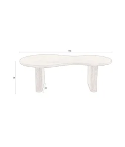 Tilon Salontafel Mangohout 110cm