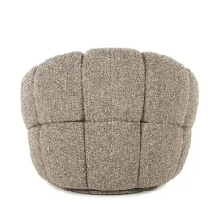 Tina Fauteuil Taupe stof