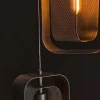 Tindy 5-lichts hanglamp industrieel artic zwart