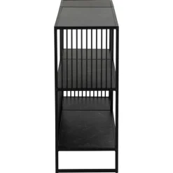 Tissaro Boekenkast Laag Zwart 120cm