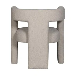 Tiwa Fauteuil Boucle Beige