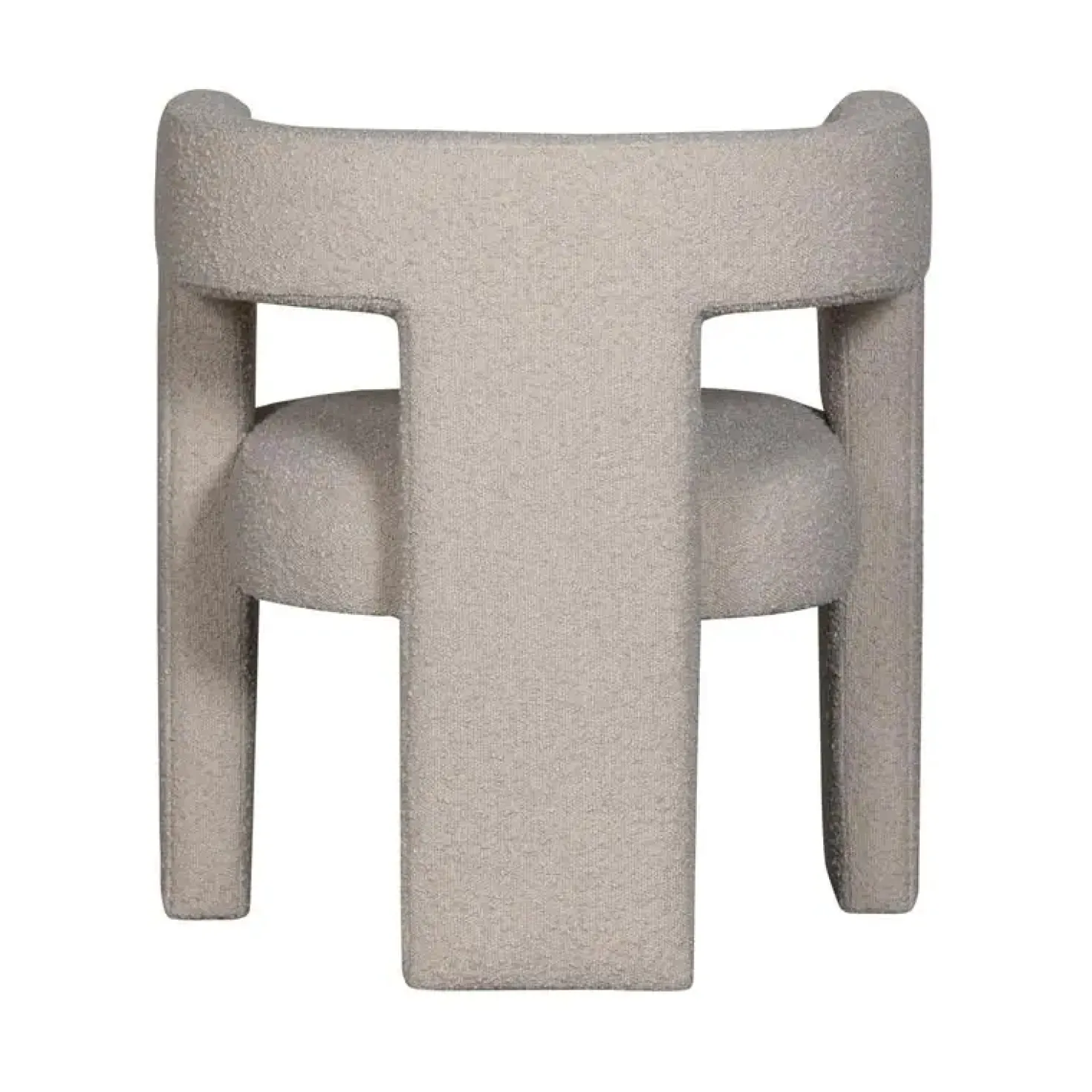 Tiwa Fauteuil Boucle Beige