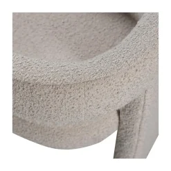 Tiwa Fauteuil Boucle Beige