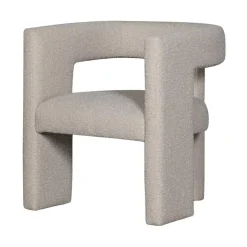 Tiwa Fauteuil Boucle Beige