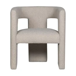 Tiwa Fauteuil Boucle Beige