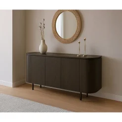Tobago Dressoir Espresso eiken 170cm