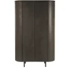 Tobago Wandkast hoog Espresso eiken 180cm