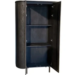 Tobago Wandkast hoog Espresso eiken 180cm