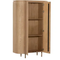 Tobago Wandkast hoog naturel eiken 180cm
