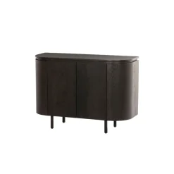 Tobago Wandkast laag Espresso eiken 115cm