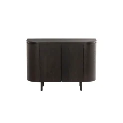 Tobago Wandkast laag Espresso eiken 115cm