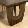 Tobias Eetkamertafel Walnoot 200cm