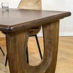 Tobias Eetkamertafel Walnoot 180cm