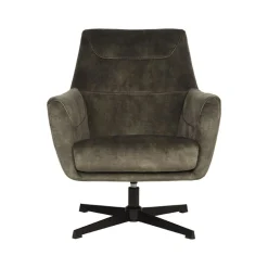 Toby Draai fauteuil Hunter velours