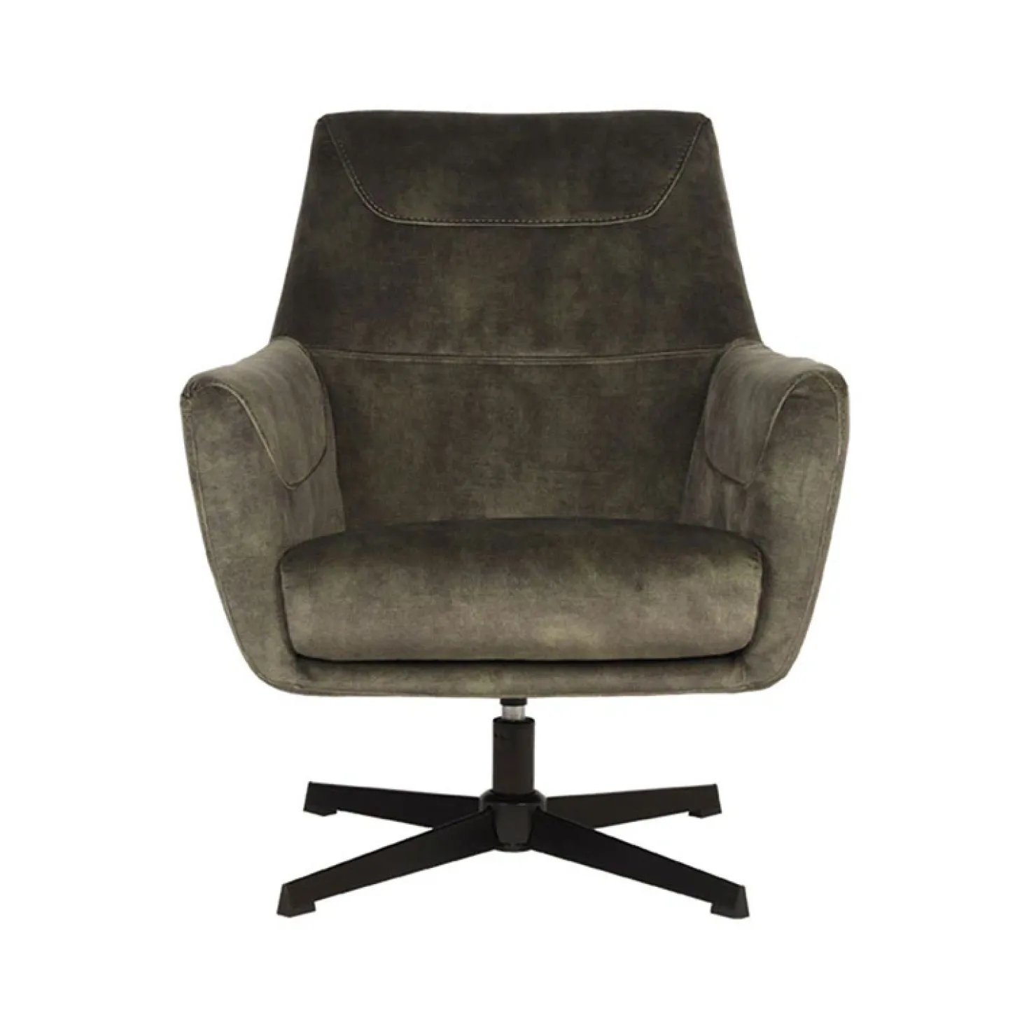Toby Draai fauteuil Hunter velours