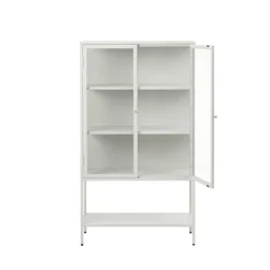 Tommy Vitrinekast Greige 90cm