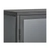 Tommy Vitrinekast Zwart 90cm