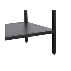 Tommy Vitrinekast Zwart 90cm