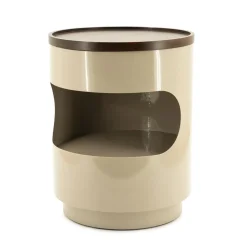 Tondo Bijzettafel Taupe 37cm