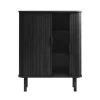 Toni Wandkast Zwart 90cm