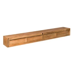 Tony Zwevend Tv meubel Naturel Mangohout 280 cm
