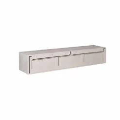 Tony Zwevend Tv meubel Taupe Mangohout 160 cm