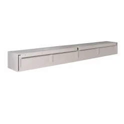 Tony Zwevend Tv meubel Taupe Mangohout 200 cm