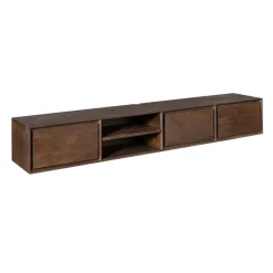 Tony Zwevend Tv meubel Walnoot Mangohout 200 cm