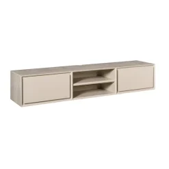 Tony Zwevend Tv meubel Zand Mangohout 160 cm