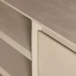 Tony Zwevend Tv meubel Zand Mangohout 240 cm